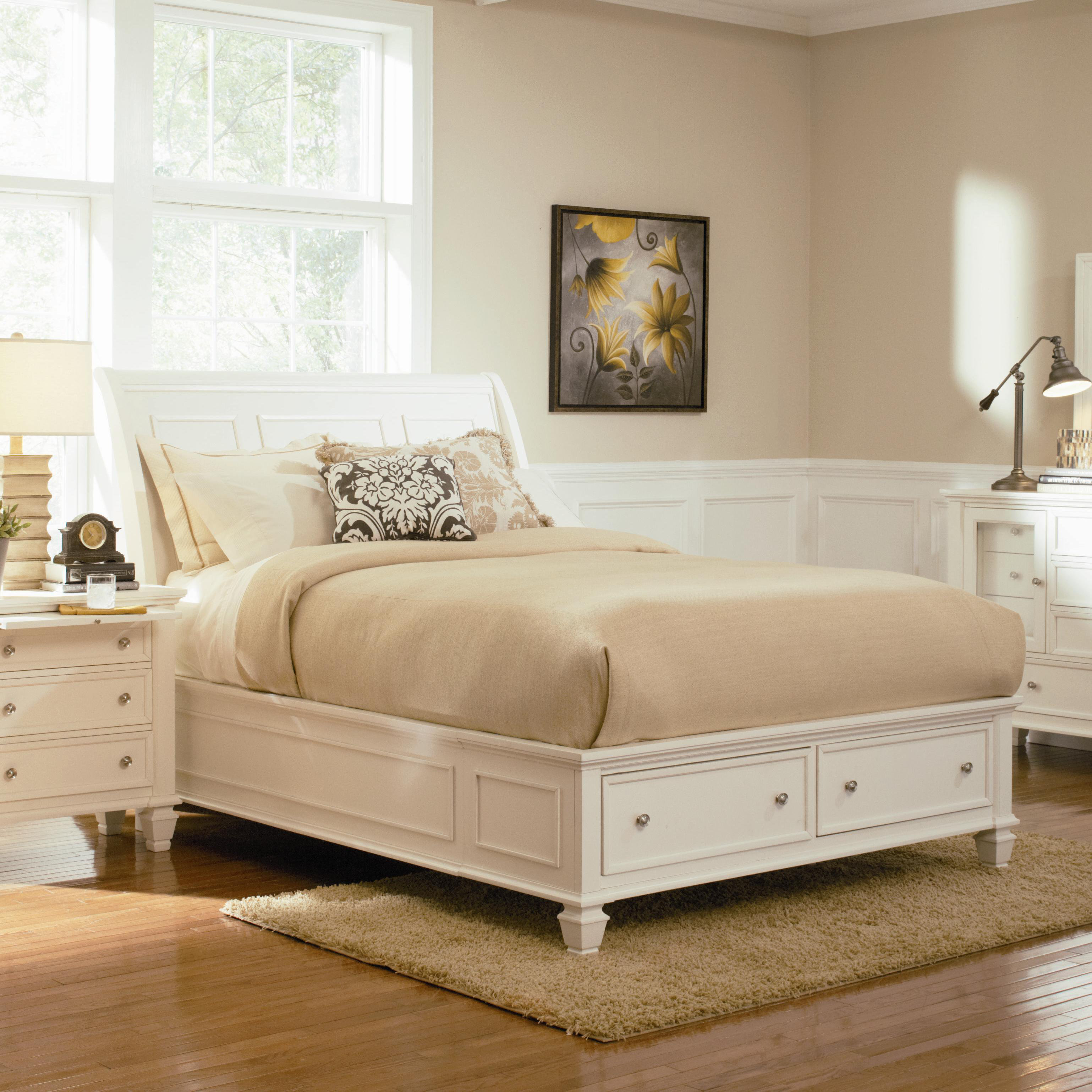 Fraser Sleigh Storage Bed